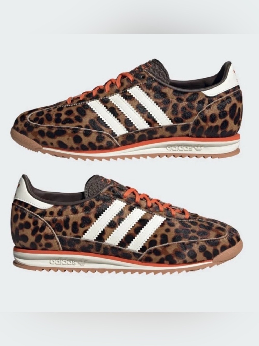 Adidas SL 72 OG leopard sneakers